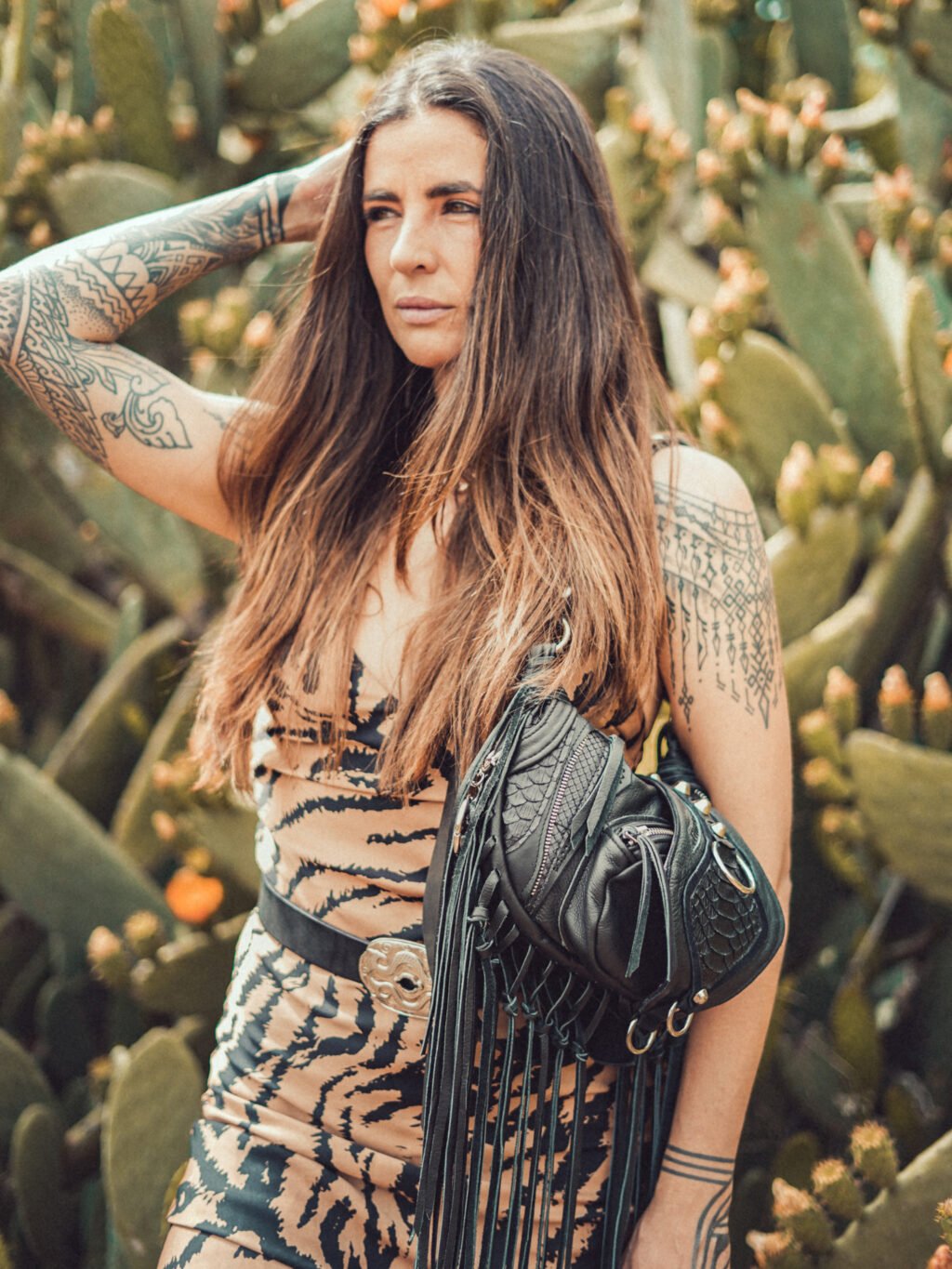 ITZAL BOHO - black python